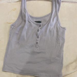 Cropped tank top